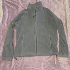 Columbia Women's Charcoal Fleece Jacket